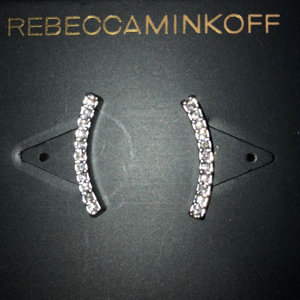 Rebecca Minkoff bar earrings